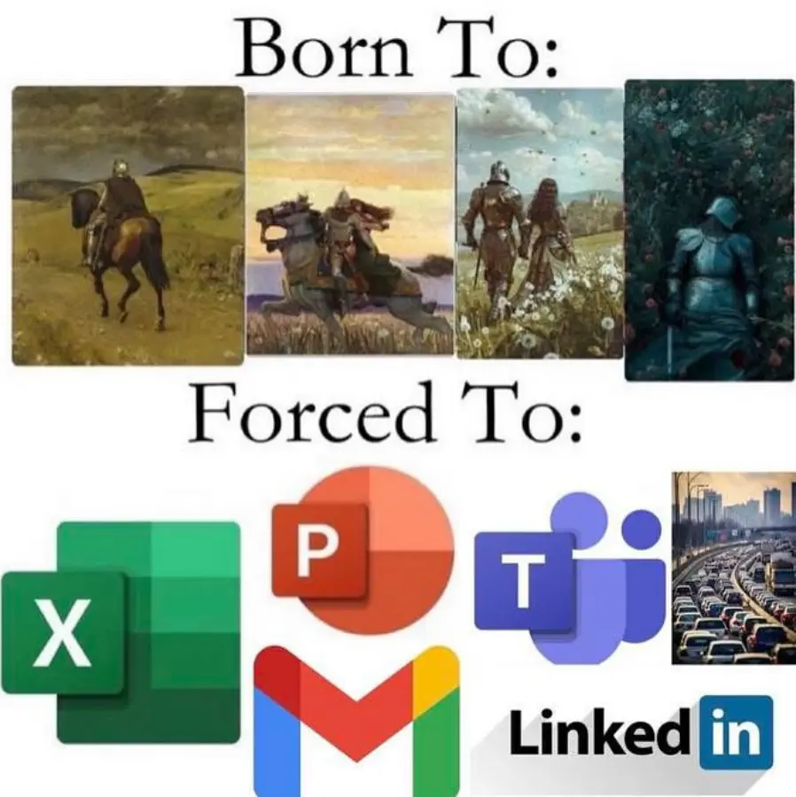Born to, Forced to meme