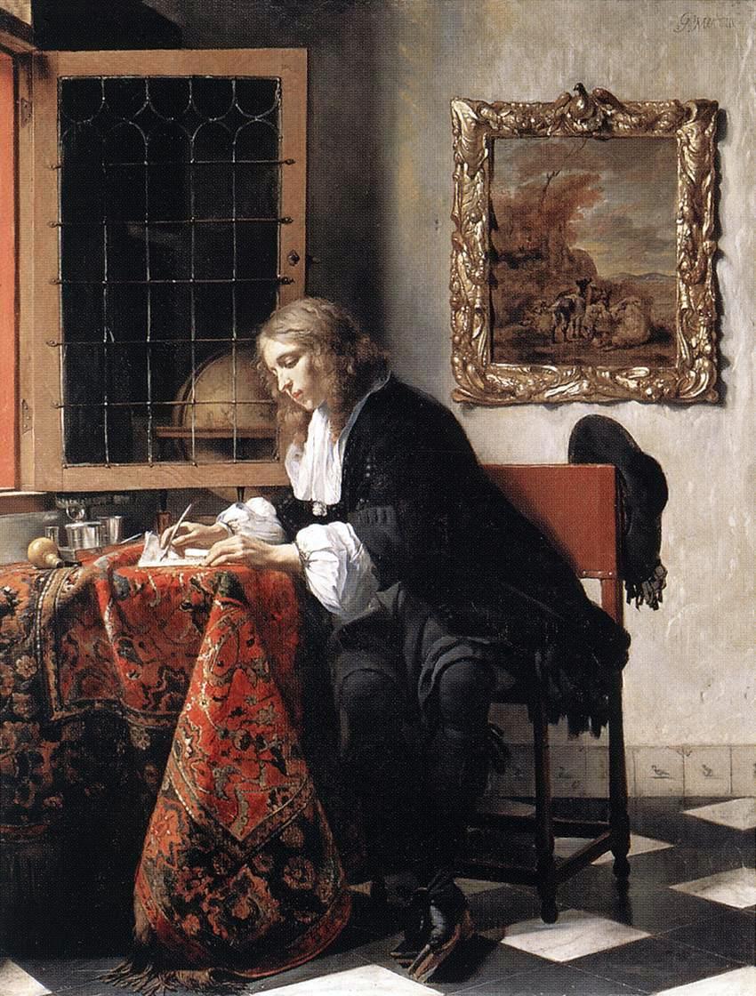 Gabriel Metsu painting