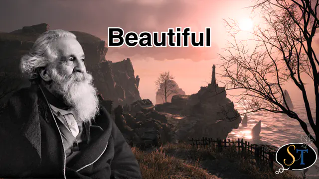 A scenic view of Majula at sunset in Dark Souls II
